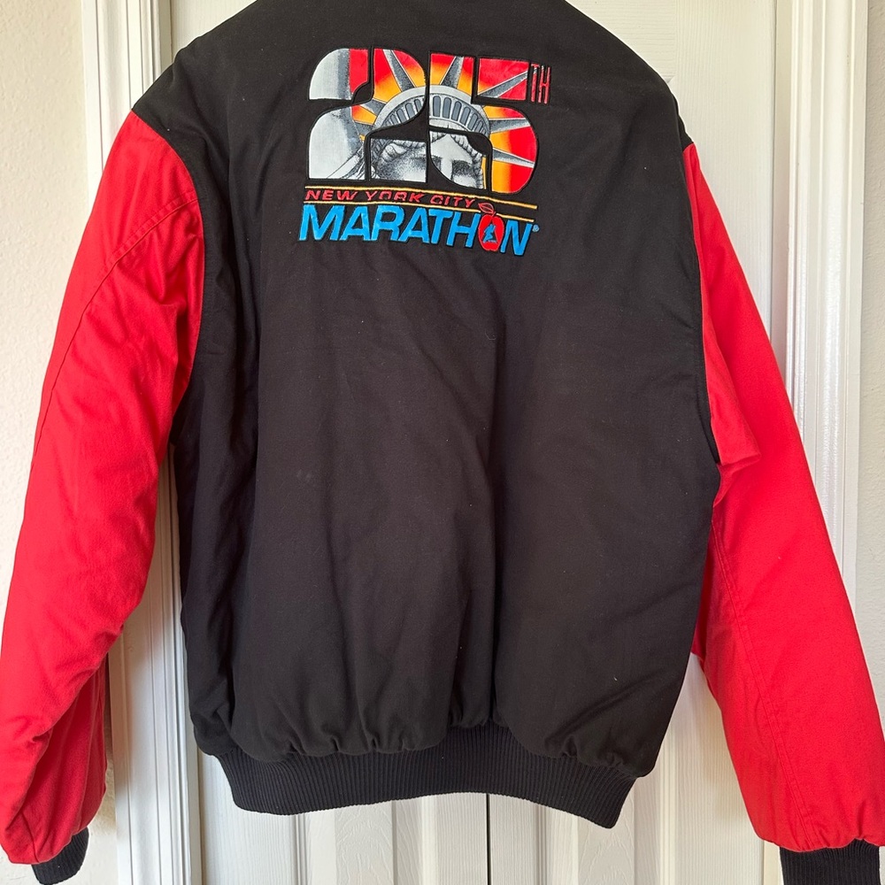 Vintage New York City Marathon 25th Anniversary JACKET.
